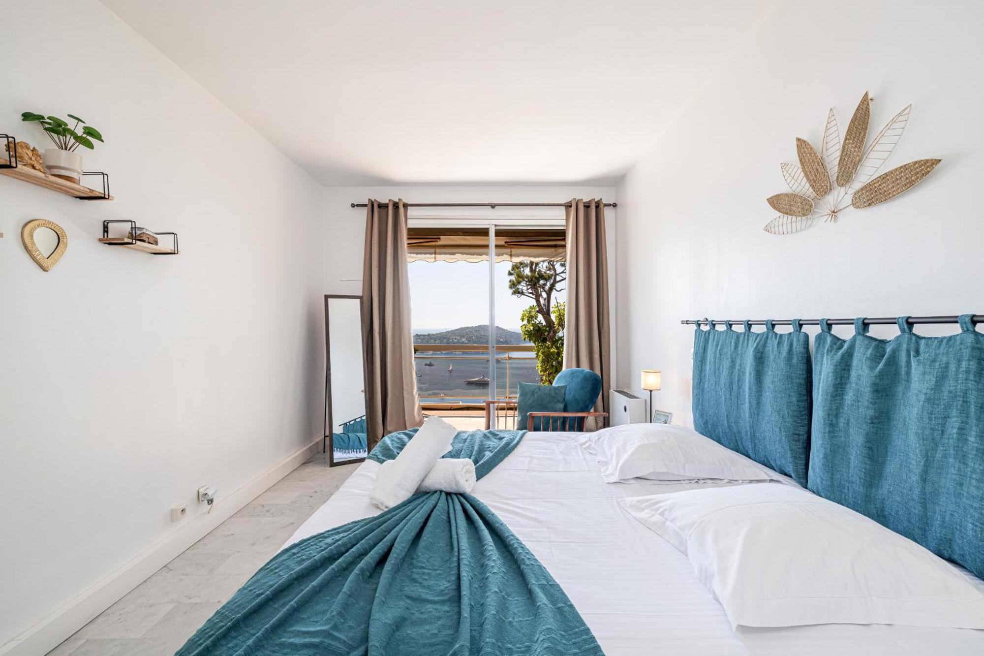 Apartamento Extraordinary Sea View - 1 Bdr With Ac Villefranche-sur-Mer Exterior foto