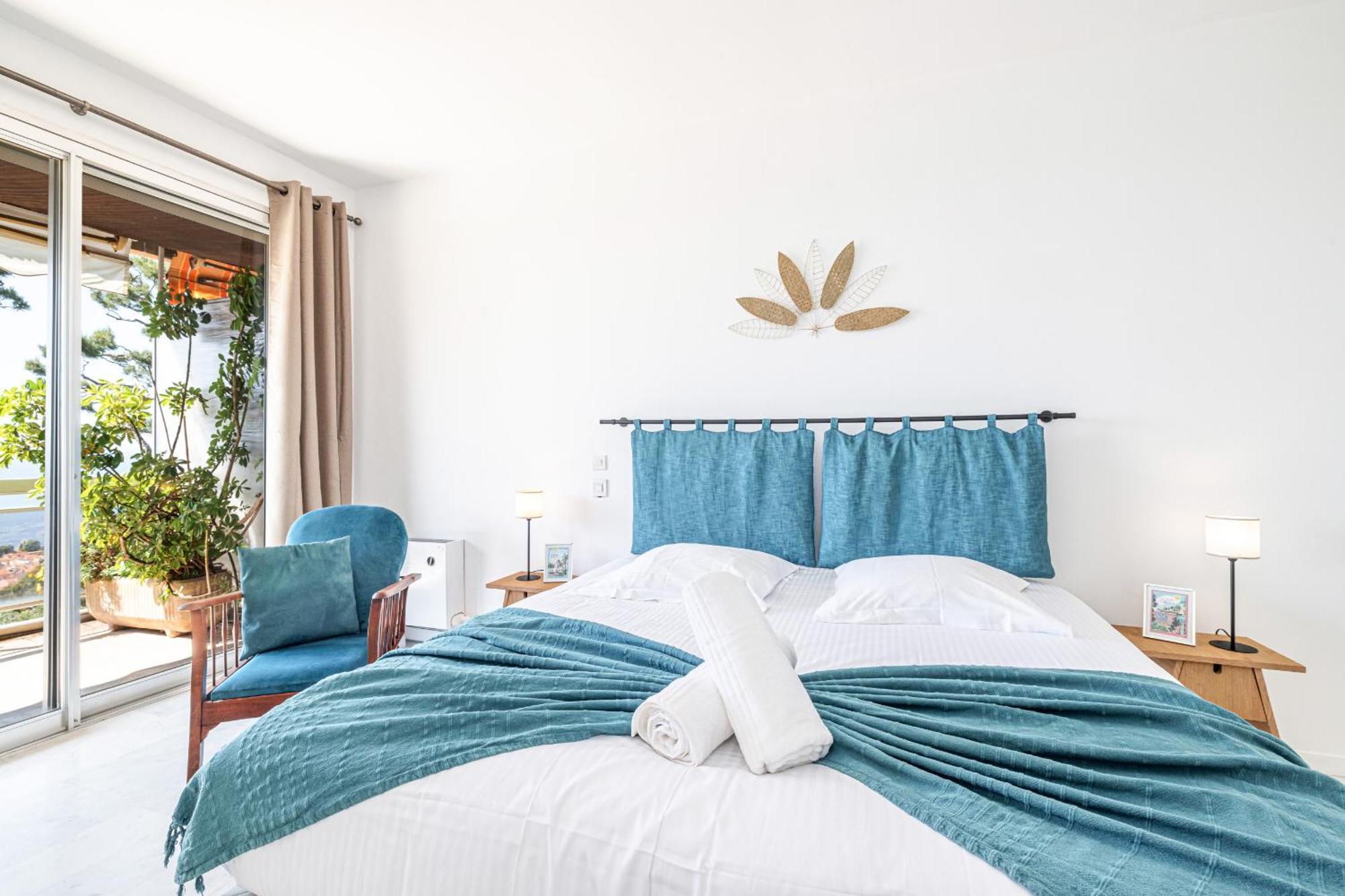 Apartamento Extraordinary Sea View - 1 Bdr With Ac Villefranche-sur-Mer Exterior foto